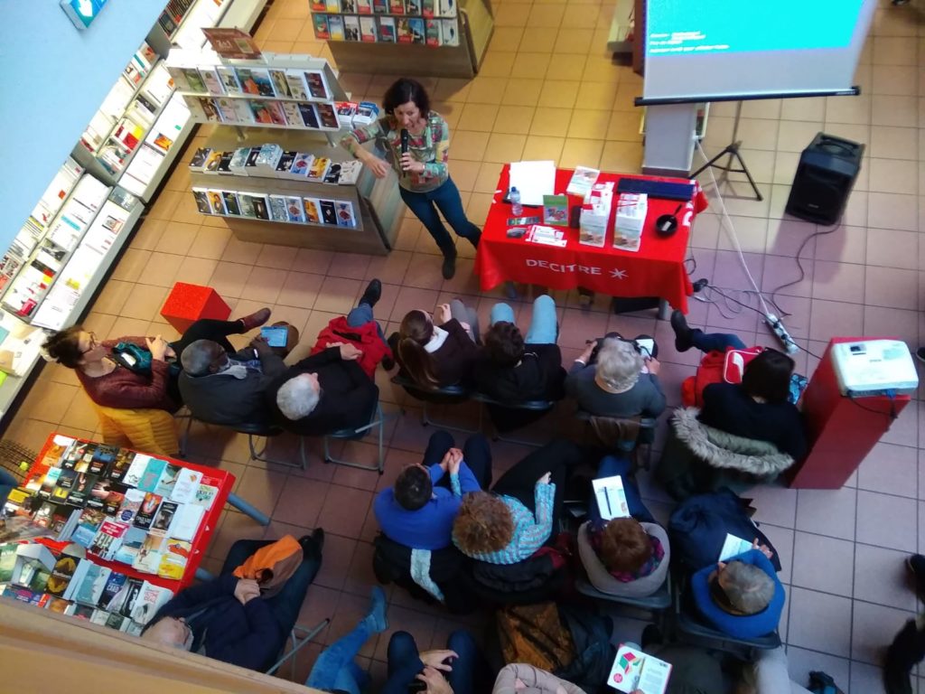 Rencontre conférence chez decitre Annecy le 15 février
