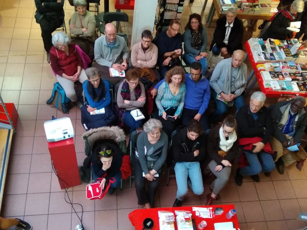 Rencontre conférence chez decitre Annecy le 15 février