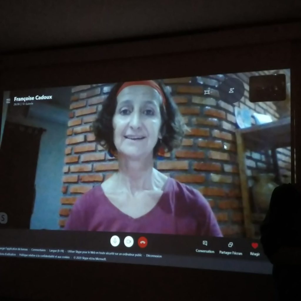 En direct par Skype du laos